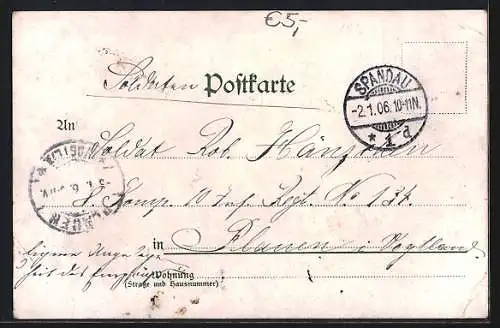 AK Berlin-Spandau, der Juliusturm