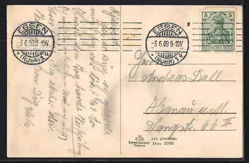 AK Essen, Plastik in der Kolonie Altenhof