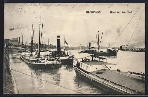 AK Uerdingen, Blick auf den Rhein