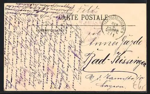 AK Tourcoing, La Rue Faidherbe