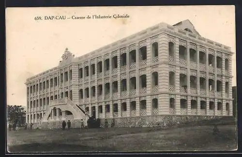 AK Dap-Cau, Caserne de l`Infanterie Coloniale