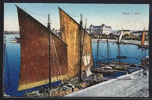 AK Pola, Riva, Hafen