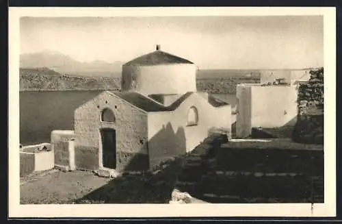 AK Lindo, La cappella di San Nicola, griechische Kapelle St. Nicola