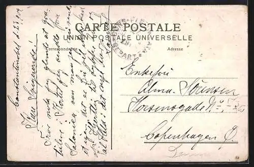 AK Constantinople, Mosquee St. Sophie