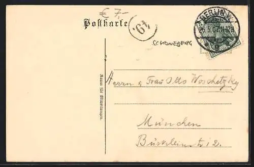 AK Berlin-Tiergarten, Restaurant Alt-Bayern, Potsdamerstrasse 10 /11, Inh.. G. Oehlke