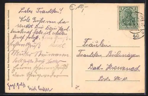 AK Berlin, Konzert-Haus, Mauerstr. 82, Zimmerstr. 90-91, Inneres