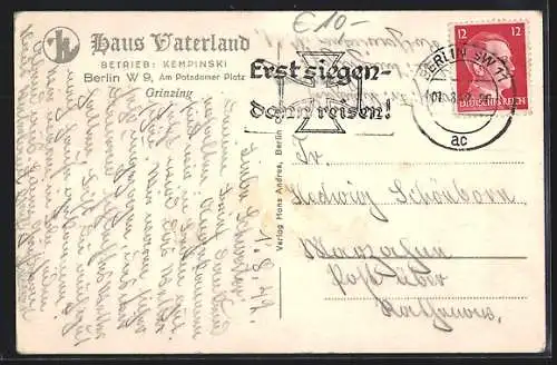 AK Berlin-Tiergarten, Haus Vaterland, Am Potsdamer Platz