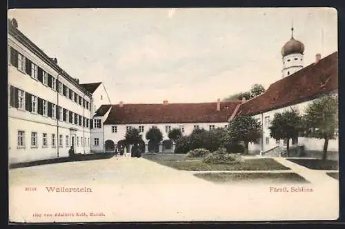 AK Wallerstein, Fürstliches Schloss, Hof
