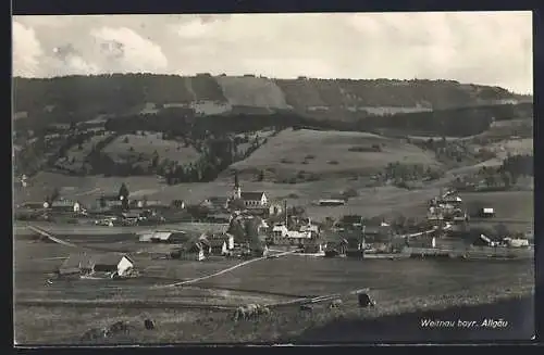 AK Weitnau / bayr. Allgäu, Totalansicht