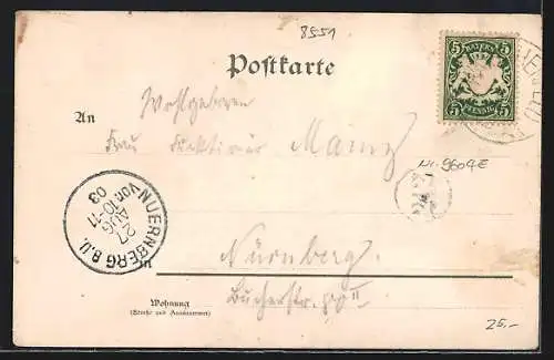 AK Behringersmühle, Ortsansicht