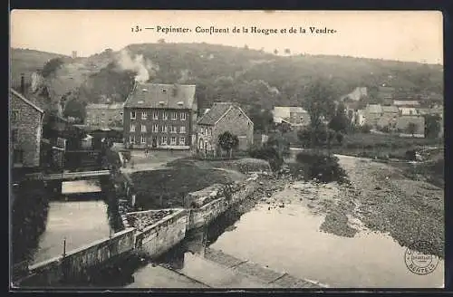 AK Pepinster, La Hoegne et le quartier du Mousset