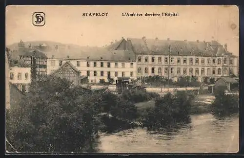 AK Stavelot, L'Ambleve derriere l'Hopital