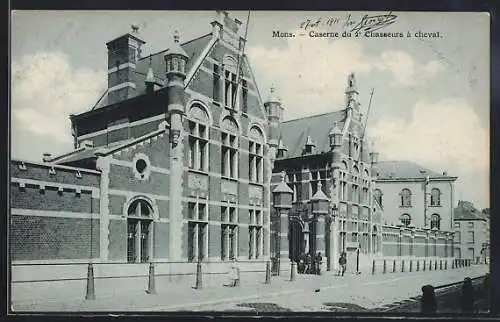 AK Mons, Caserne des Chasseurs à cheval