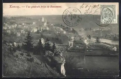 AK Esneux, Vue generale prise de Beaumont