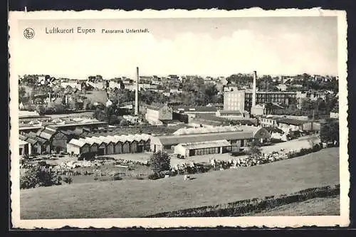 AK Eupen, Panorama Unterstadt