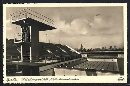 AK Berlin, Reichssportfeld, Schwimmstadion, Olympia