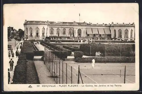 AK Deauville, Tennisplatz vor dem Casino