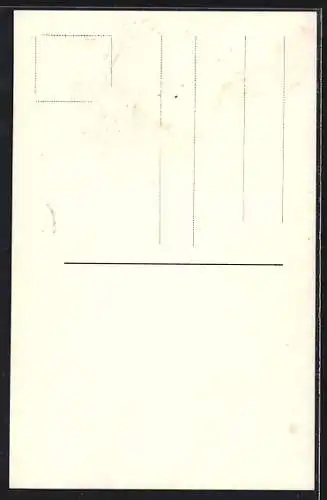 AK Am Elterngrab, Da reden mir die Toten zu..., Kniende Frau