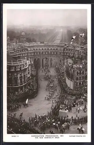 AK London, Coronation Procession 1911, The New Admirality Arch
