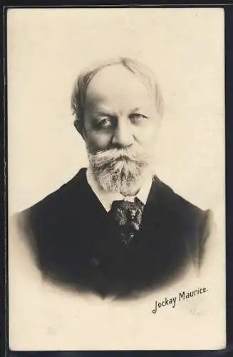 AK Maurice Jockay, Brustportrait des Dichters