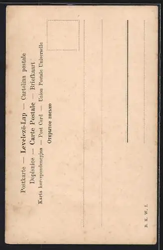 AK Maurice Jockay, Brustportrait des Dichters