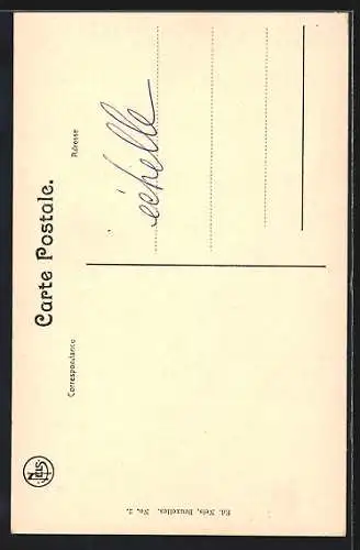 AK La Verrerie, Melange et distribution des maieres premieres, Inneres einer Glaserei