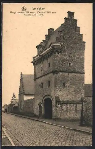 AK Humelgem, Vleugt eeuw. Pachthof XVII eeuw. Pastorij XVIII eeuw.
