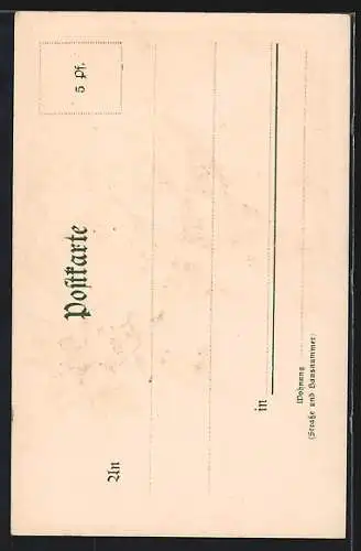 Lithographie Bayrischzell, Wendelstein-Kirchlein