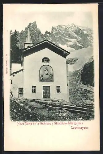 AK Courmayeur, Notre Dame de la Guerison e Ghiacciaio della Brenva