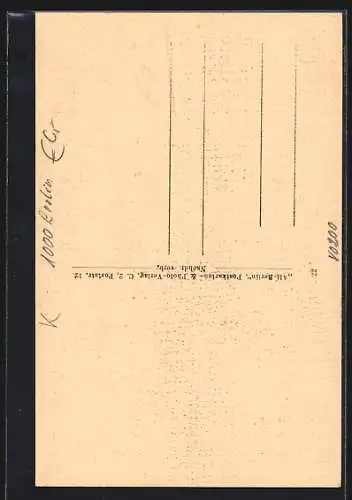 AK Alt-Berlin, Neidkopf an dem Hause Heiligegeiststrasse 38