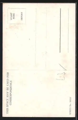 Künstler-AK Court Barber: Hunting Girl, Jägerin