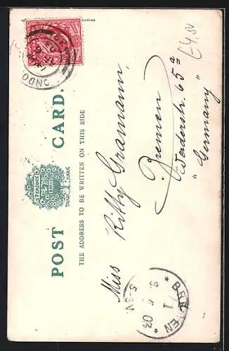 Künstler-AK Familiar Figures of London, The Coster, Eselkutsche