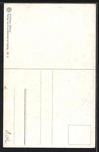 Künstler-AK sign. Clemens v. Pausinger: Portrait von Salome