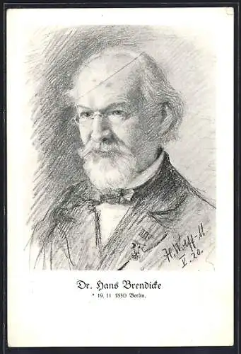 AK Dr. Hans Brendicke im Anzug