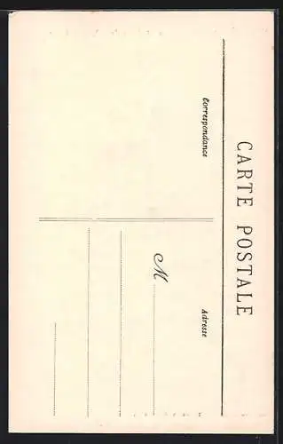 AK Cancale, Fischer mit Pfeife, Type de Pecheur