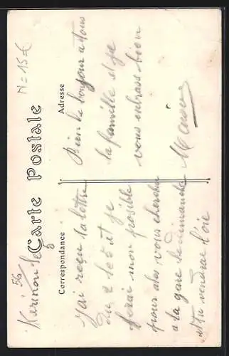 AK Favouet, Alter französischer Bauer aus der Bretagne in volkstypischer Tracht