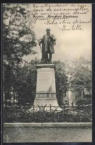 AK Verviers, Monument Vieuxtemps