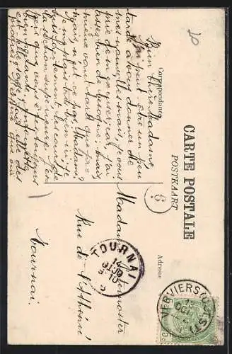 AK Verviers, Monument Vieuxtemps