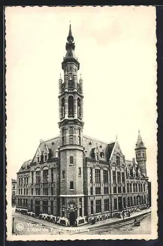 AK Verviers, L`Hotel des Postes et Télégraphes