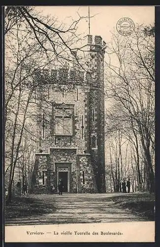 AK Verviers, La vieille Tourelle des Boulevards