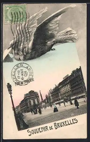 AK Bruxelles, Place de Brouckère