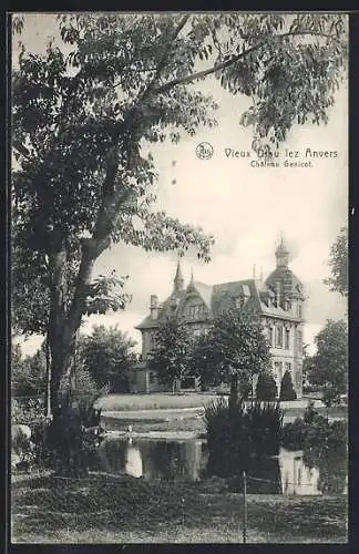 AK Vieux Dieu lez Anvers, Château Genicot
