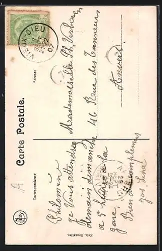 AK Vieux Dieu lez Anvers, Château Genicot