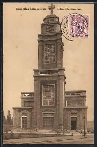 AK Bruxelles-Schaerbeek, Eglise Ste-Suzanne