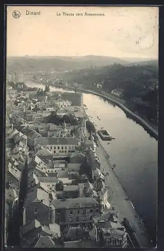AK Dinant, La Meuse vers Anseremme