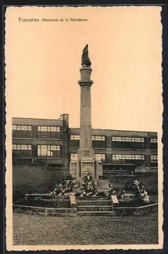 AK Frameries, Monument de la Résistance