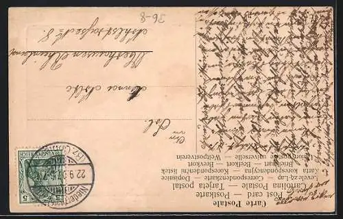 AK Sinnspruch Stark Getränk mach wild, wer dazu Lust hat wird nimmer weise.