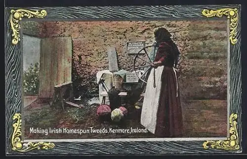 AK Kenmare, Making Irish Homespun Tweeds