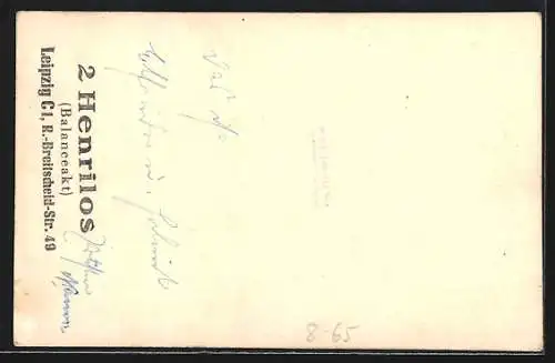 AK Akrobatengruppe Die Henrilos bei Kunststücken