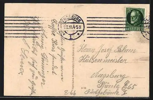 Foto-AK Münchener Possen-Ensemble Robert Lang